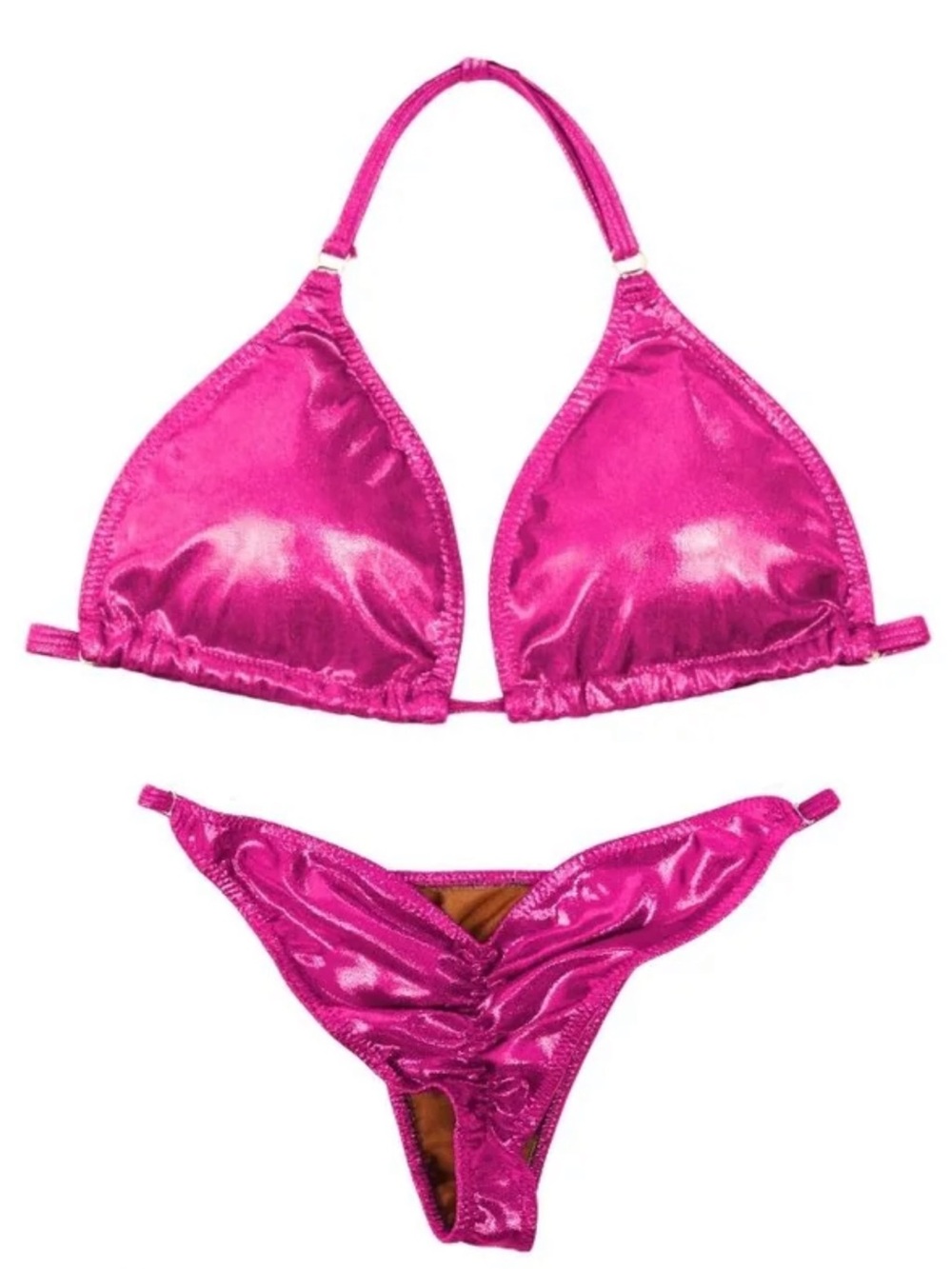 Angel Competition Fit Model Bikini (NEW, unused, NPC-approved) Hot Pink Medium